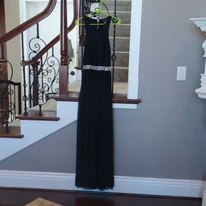 Black formal dress